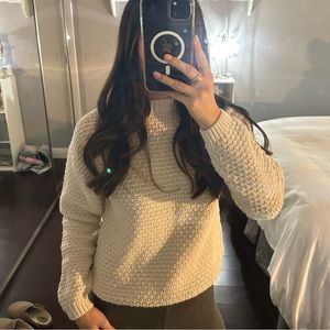 Cream Knit Sweater